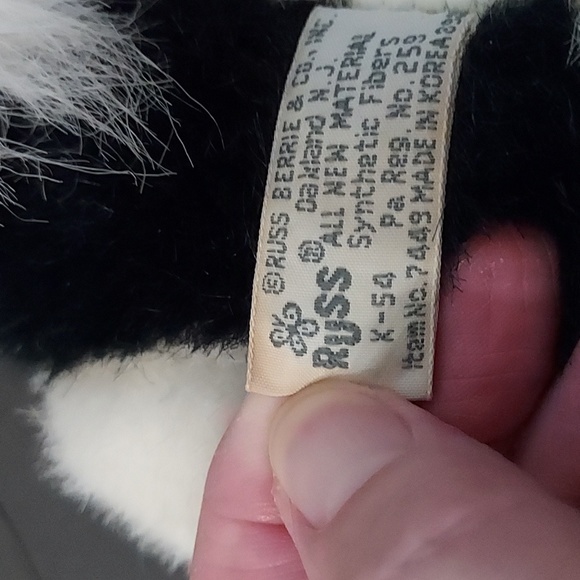 Russ Stork Plush Animal,21in.Hx12in.W at widest part.Multicolor. - Picture 8 of 8